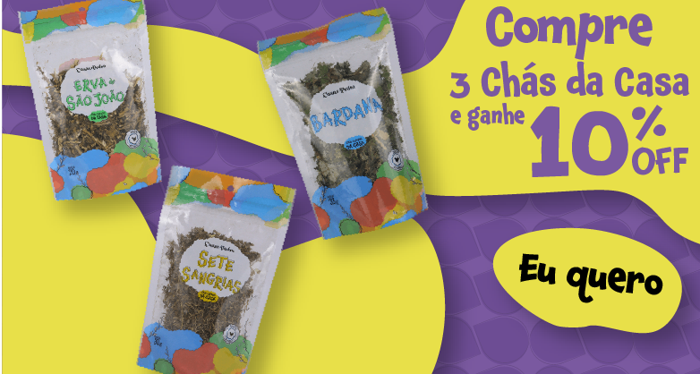 Chás 10% OFF